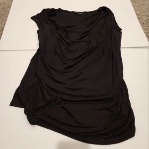 APT9 XL Black scoop neck blouse